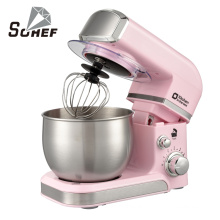 Mais vendido 1000W 5L Plastic Hous Housing Mixers Multi -Fins Stand Mixer